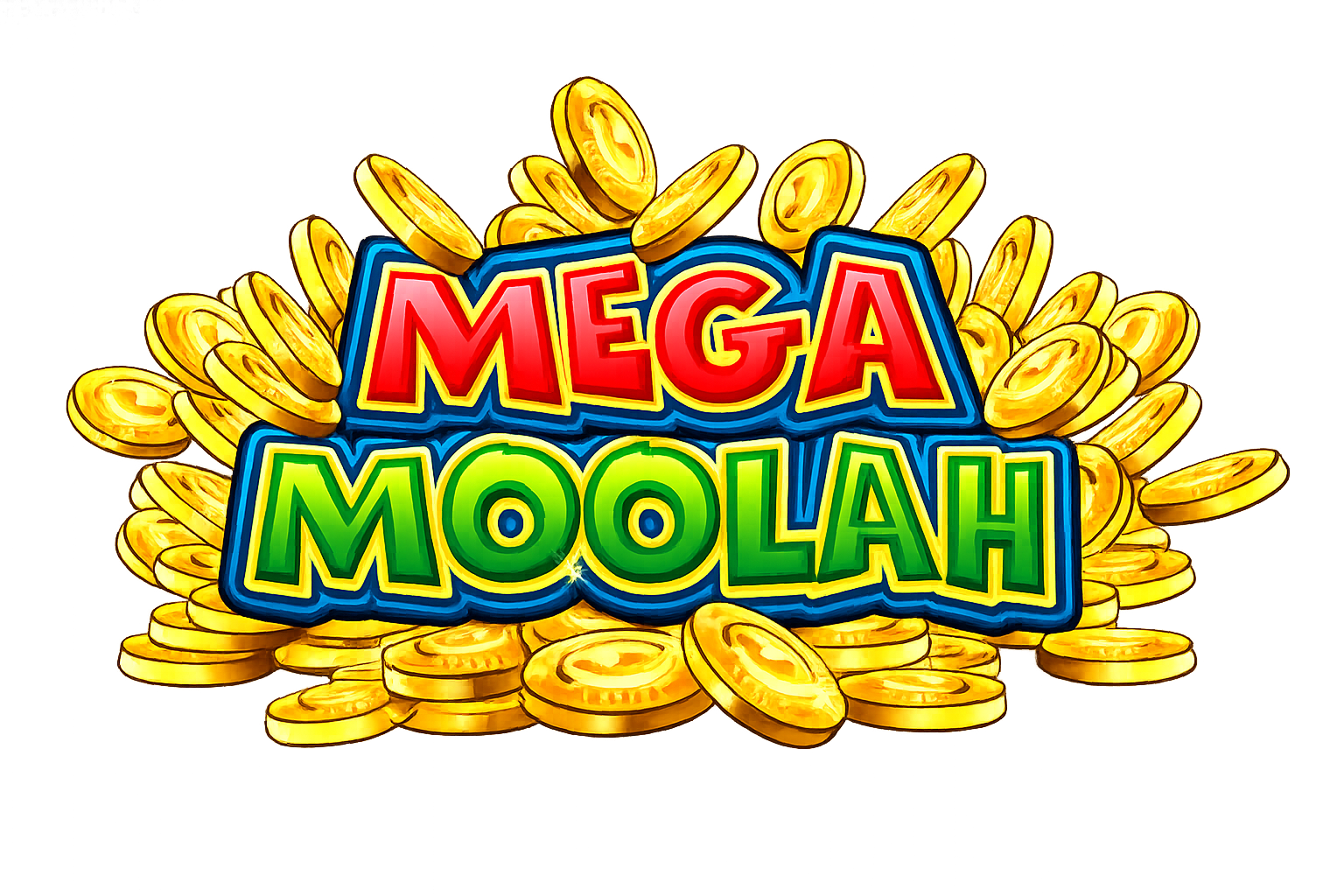 Mega Moolah progressive jackpot logo - current value tracker